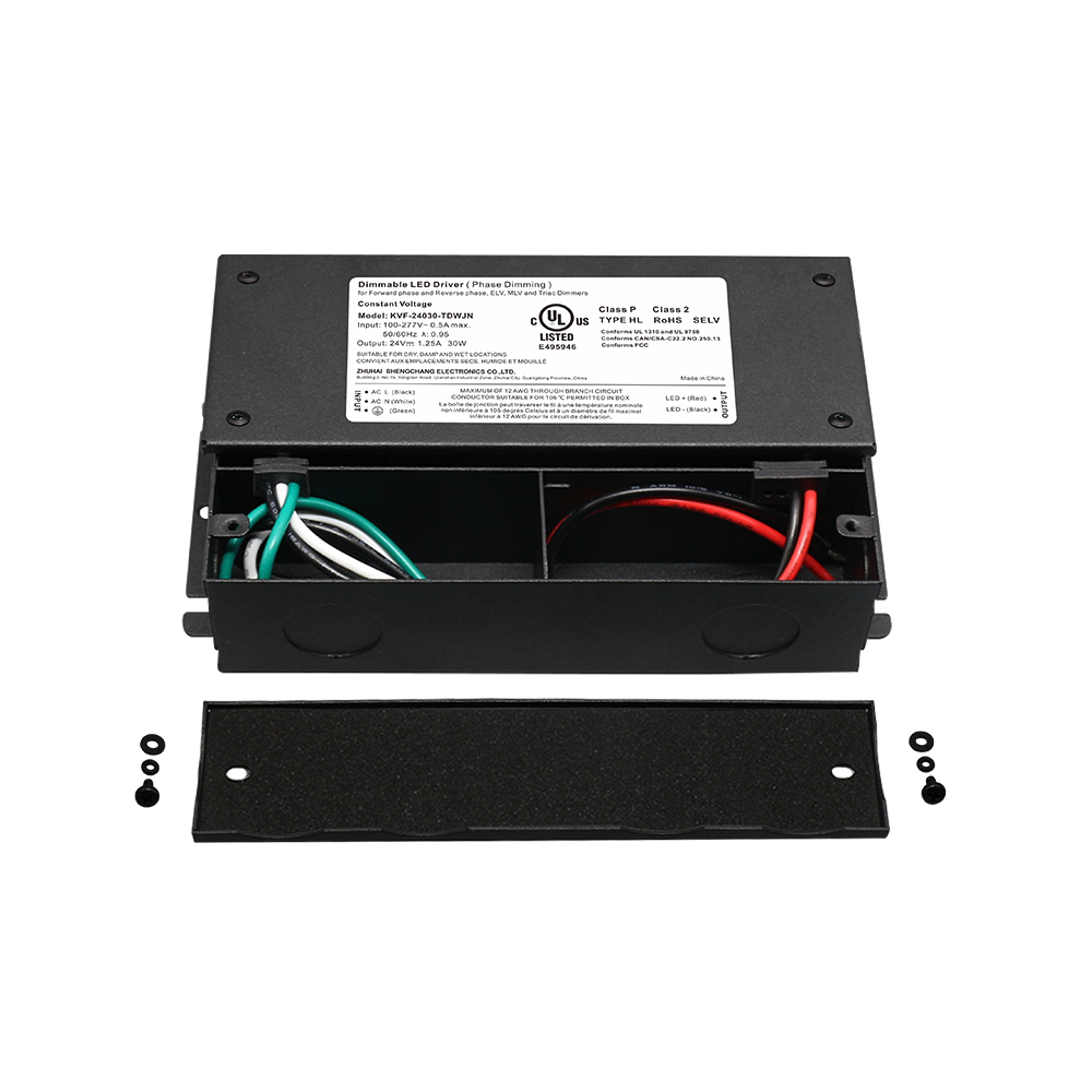 Bağlantı Kutulu 30W ila 600W Triyak Kısılabilir LED G&uuml;&ccedil; Kaynağı CV