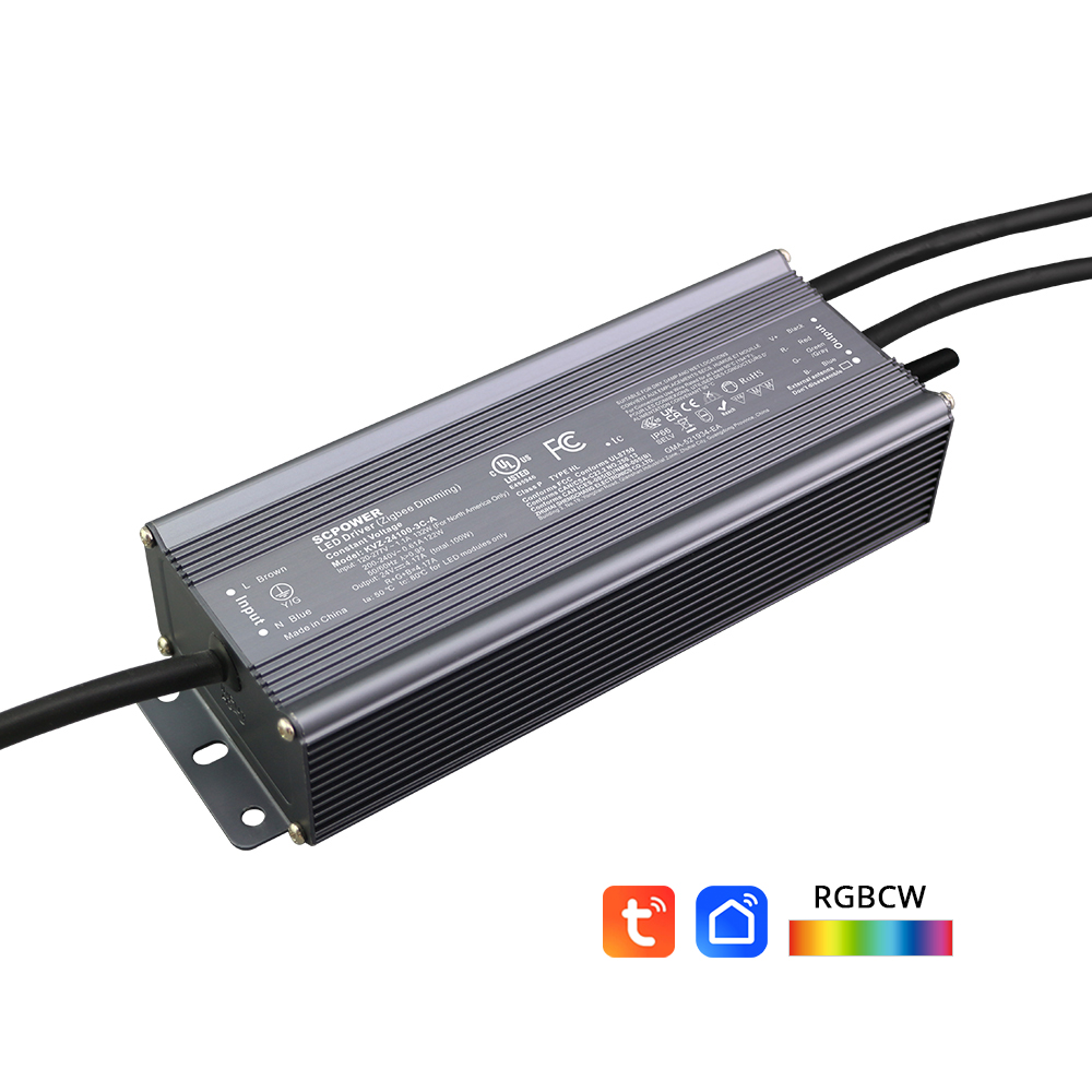 96W 100W 120W CV RGB CW ZigBee Tuya Smart Life aplikacije Napajanje konstantnim naponom 100-277V 100V 110V 120V 220V 230V 240V