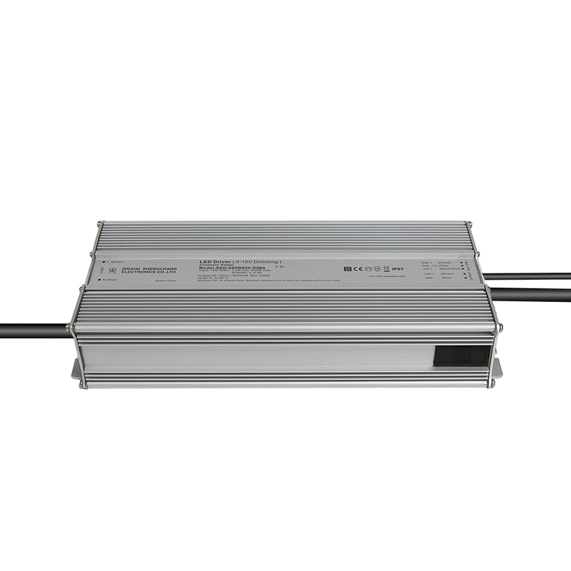 100W 150W 200W 240W 320W 480W 600W 800W 0-10V Izoliuota LED tvarkyklė 220-480V kintamoji srovė