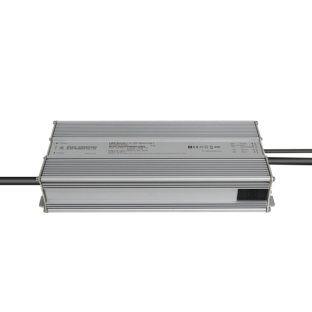 100W 150W 200W 240W 320W 480W 600W 800W 0-10V Izoliuota LED tvarkyklė 220-480V kintamoji srovė