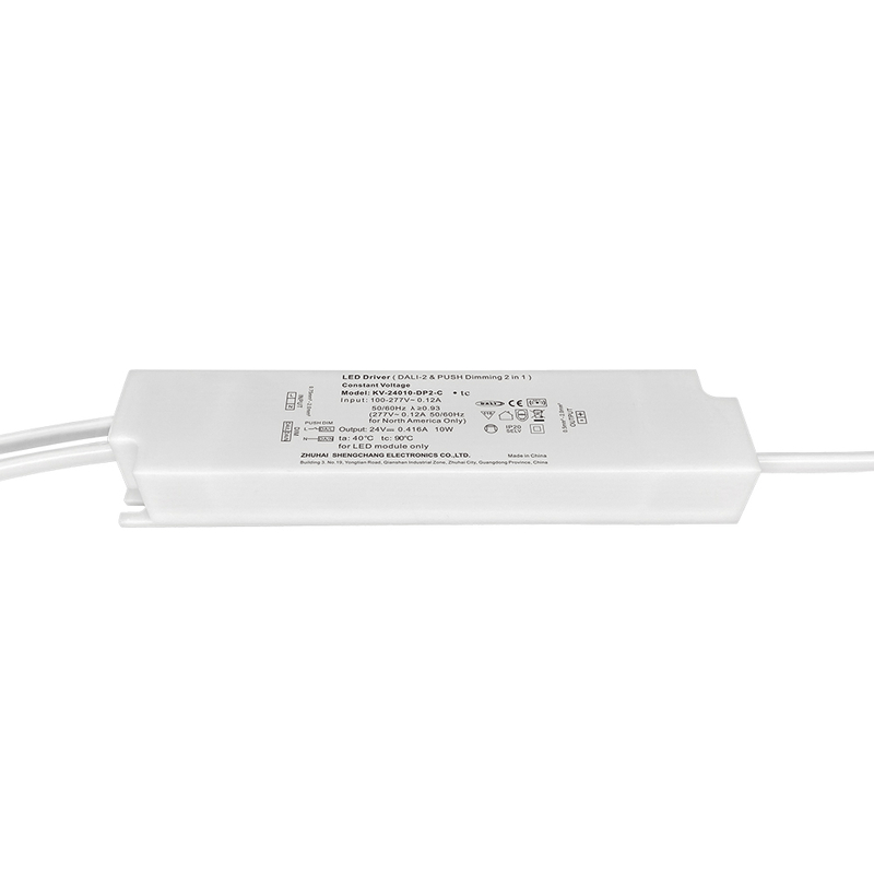 DP2 10W 20W CV DALI 2 Push LED Driver na may PVC Insulated Wire