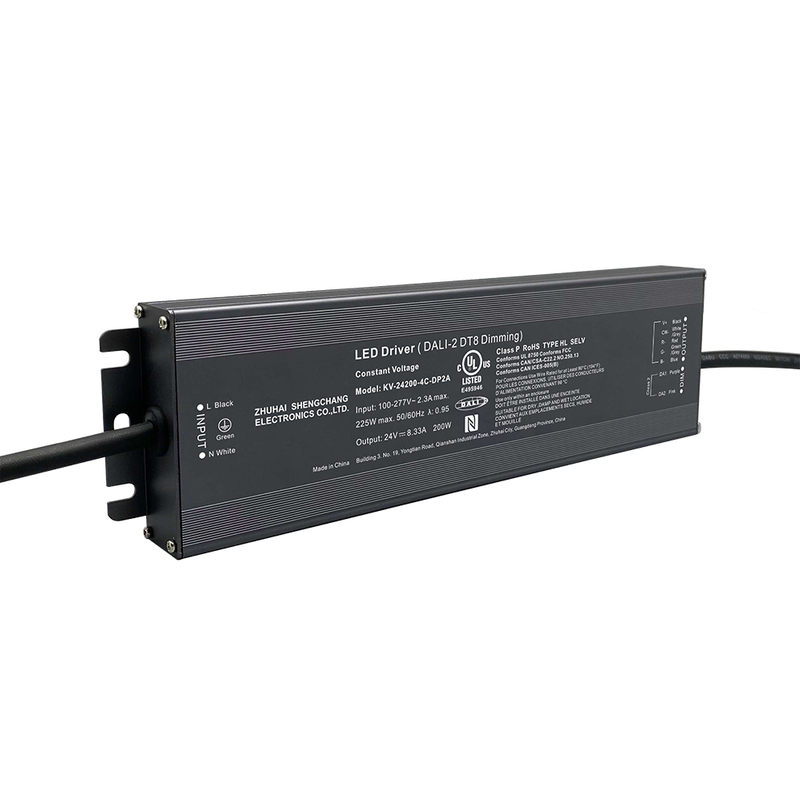 DP2 150W 200W CV RGB CW Dali-2 Driver LED dimmeble Push 1 2 3 4 5 Canali