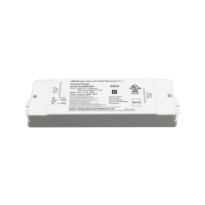 DP2 60W 75W 90W CV DALI 2 Push LED Driver para sa LED Lamp