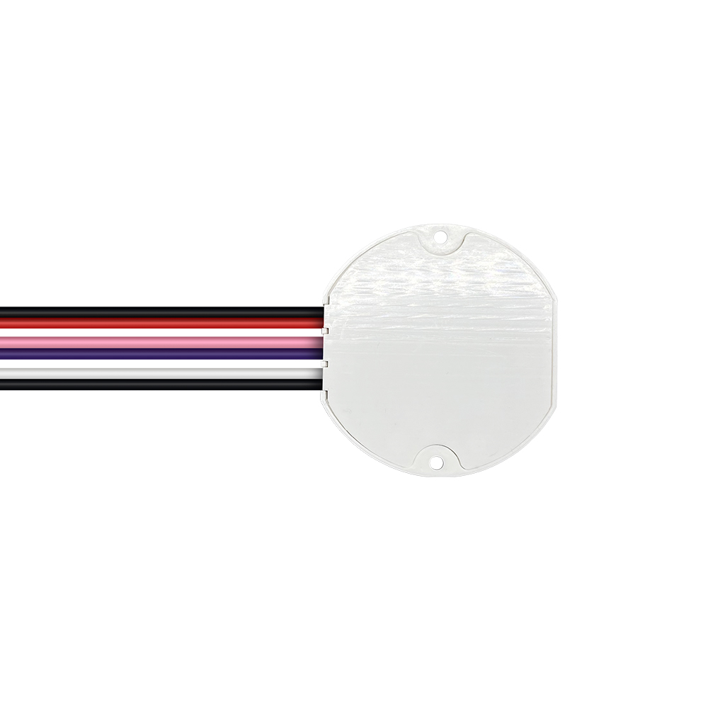 DP2 10W 15W 20W 30W 40W 50W CC 100mA hingga 1750mA Kelas 2 DALI-2 Pusingan Pemandu LED Boleh Dimalapkan Pusingan Lampu Bawah