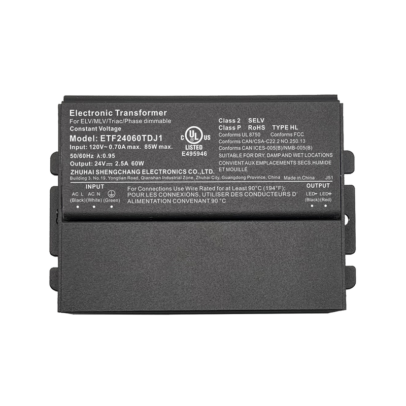 60 96 120 150 180 192 200 288 300 W Triac Niskonaponski transformator za prigušivanje na otvorenom 12V 24V DC