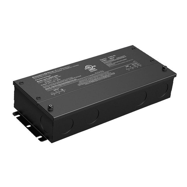 Klasse 2 180W 192W 288W 300W TRIAC 0-10V UN TILABLE Waterdichte LED-stuurprogramma's CV met aansluitdoos