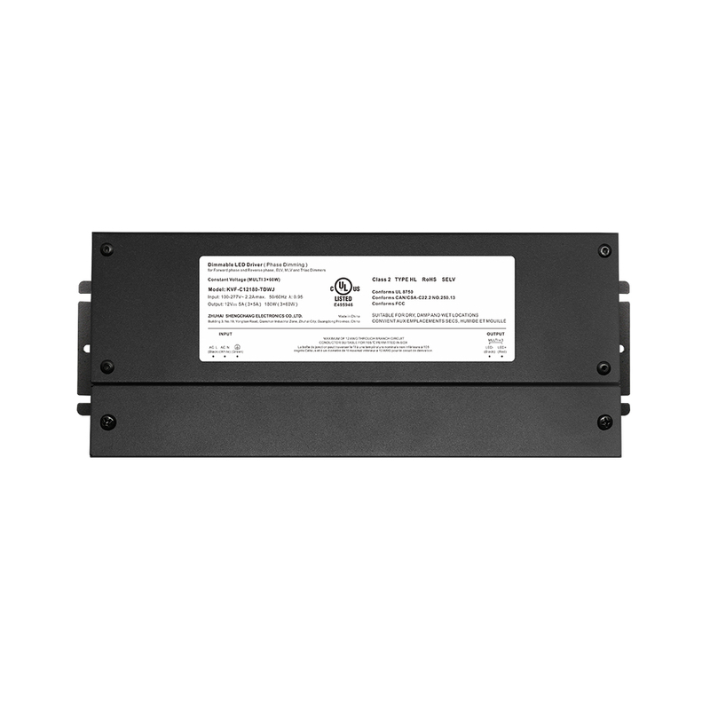 180W 192W 288W 300W 384W Triac Regulable Clase 2 Salida Fuente de alimentaci&oacute;n LED CV con caja de conexiones