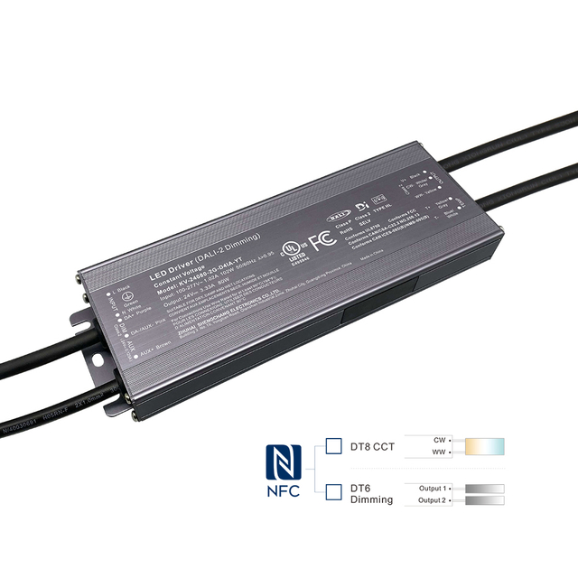 D4P 80 96 100 Watt 120 CV Push DALI-2 D4i Drivers DALI DT8 oba DT6 CCT mode endagiriro Ebbugumu lya langi