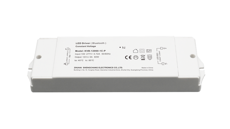 60W RGB CW 1 - 5 canais BLE Dimmable Casambi LED Driver CV 12V 24V 36V 48V DC