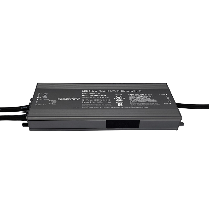 60W 96W 100W 120W 0-10V dæmpbar konstant spænding LEDDRIVER 200V -347V AC
