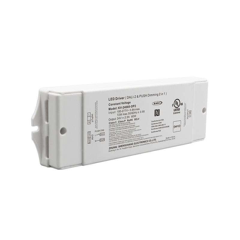 DP2 60W 75W 90W CV DALI 2 Push LED Driver para sa LED Lamp