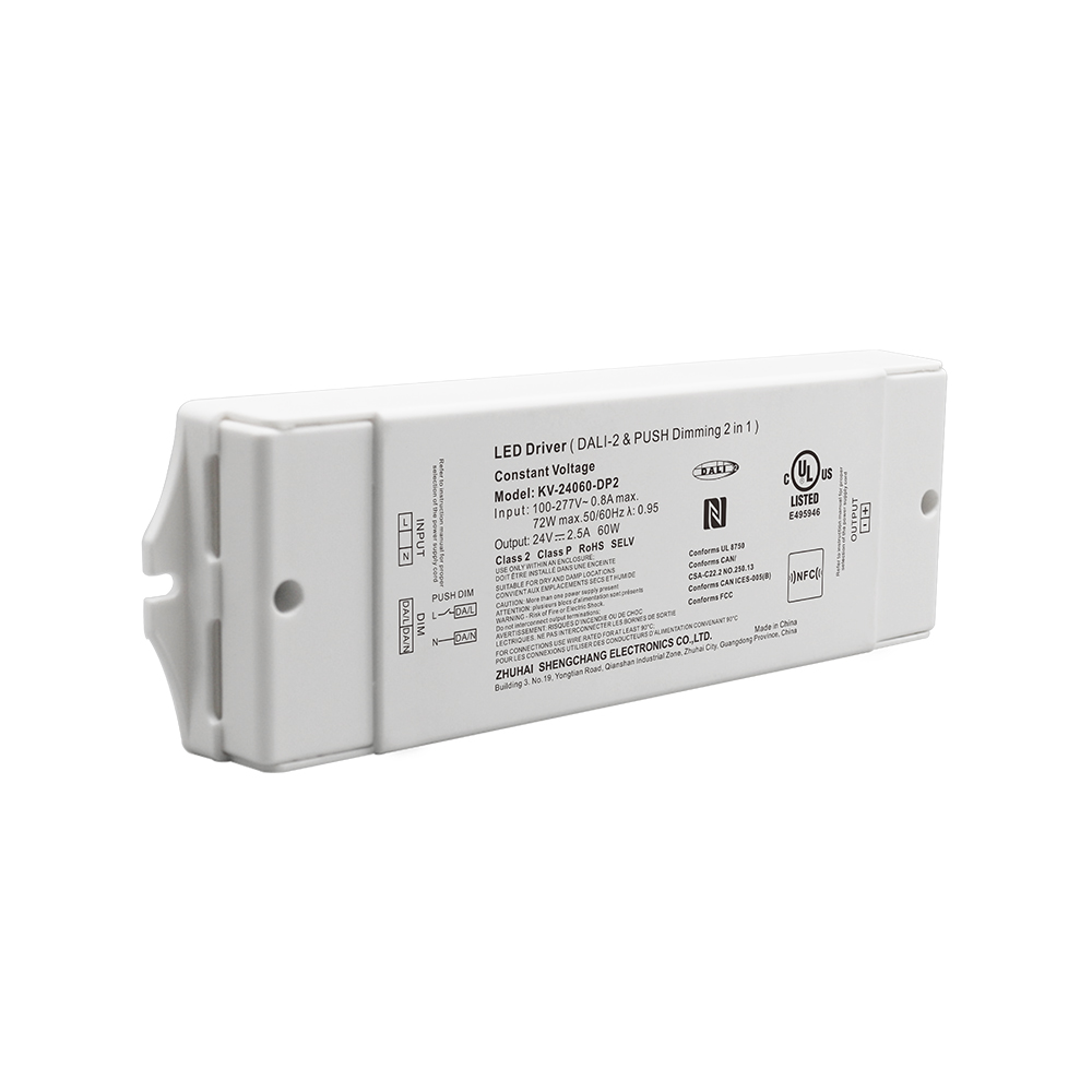 DP2 60W 75W 90W CV DALI 2 Push LED Driver para sa LED Lamp