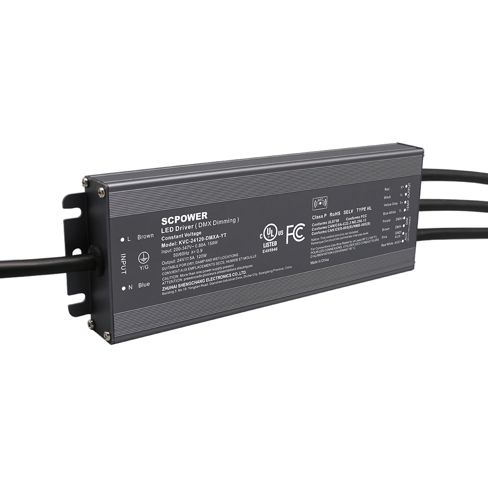 60W 96W 100W 120W DMX512 Ddereeva wa LED eya vvulovumenti etali ya bulijjo ewunyiriza 12 24 36 48 Volt DC