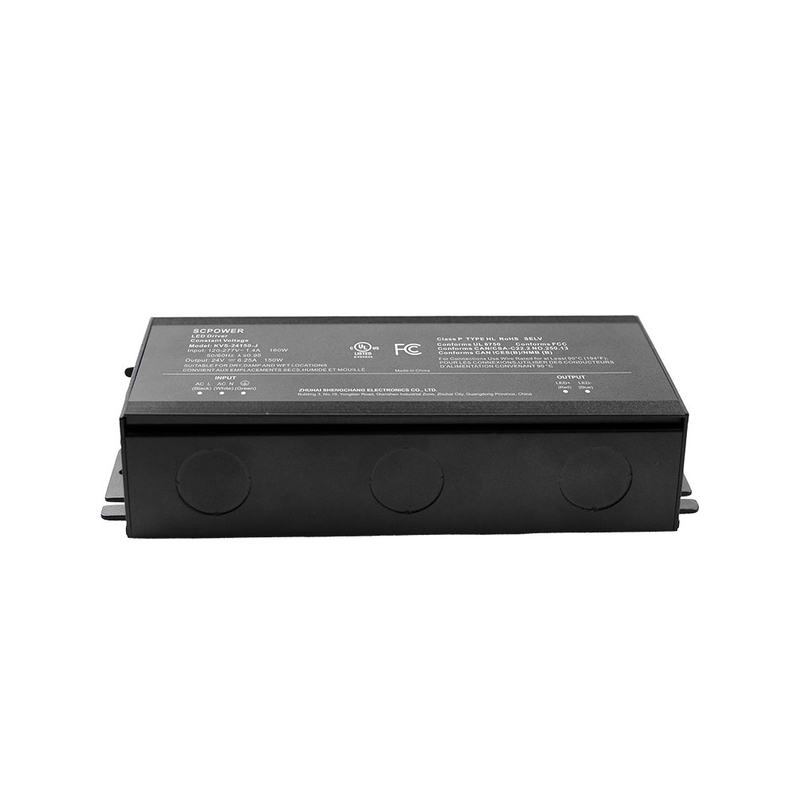 60W 80W 96W 100W 120W 150W 192W 288W 200W 300W CV 2-класстын P нымдуу орнотулган PFC туташтыргыч кутусуна өтүүчү кубат булагы 120-277V AC DC
