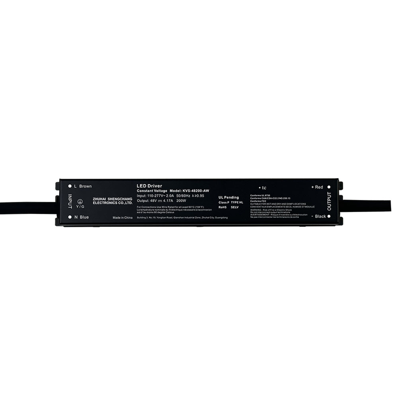 Alimentatore a commutazione IP66 a tensione costante 60W 80W 96W 100W 120W 150W 192W 288W 200W 300W 47-63Hz Driver LED bagnato