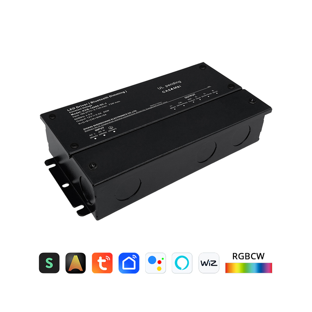 60 Вт - 300 Вт RGB CW Одиночний колір 1 - 5 каналів BLE DIMMINT TUYA SILVAIR CASAMBI Світлодіодні джерела живлення для світлодіодної смуги