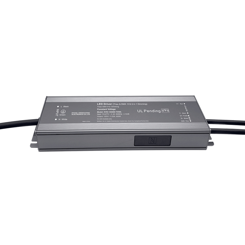 150W 200W 400W 600W CV Triac DMX 512 LED Strip Power Supply para sa 120 VDC 1.25 5 Amp LED Lights