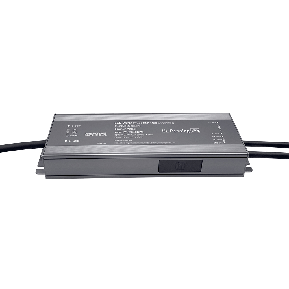 150W 200W 400W 600W CV Triac DMX 512 LED Strip Power Supply para sa 120 VDC 1.25 5 Amp LED Lights