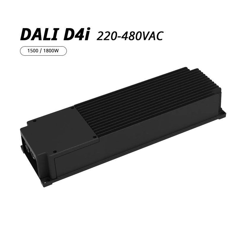 1500W 1800W DALI-2 D4i изоляцияланбаган LED драйвери 220-480VAC