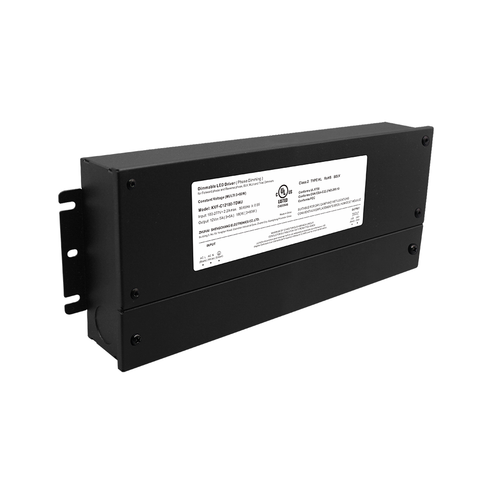 180W 192W 288W 300W 384W Triac Regulable Clase 2 Salida Fuente de alimentaci&oacute;n LED CV con caja de conexiones