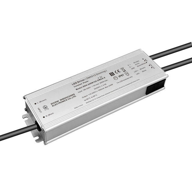 100W 150W 200W 240W 320W 480W 600W 800W DMX isoleret LED-driver 220-480V AC