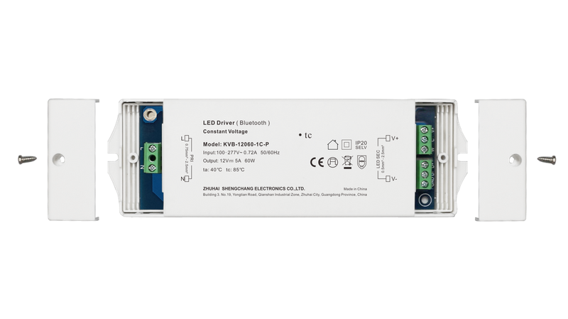 60W RGB CW 1 - 5 canais BLE Dimmable Casambi LED Driver CV 12V 24V 36V 48V DC