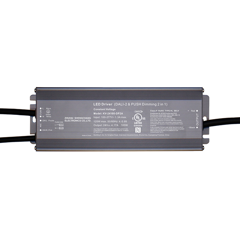 60W 96W 100W 120W 0-10V dæmpbar konstant spænding LEDDRIVER 200V -347V AC