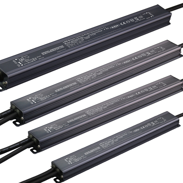 DP2 30W 36W 60W 96W 100W 150W CV Push DALI 2 Dimmable LED Driver Linear Aluminium