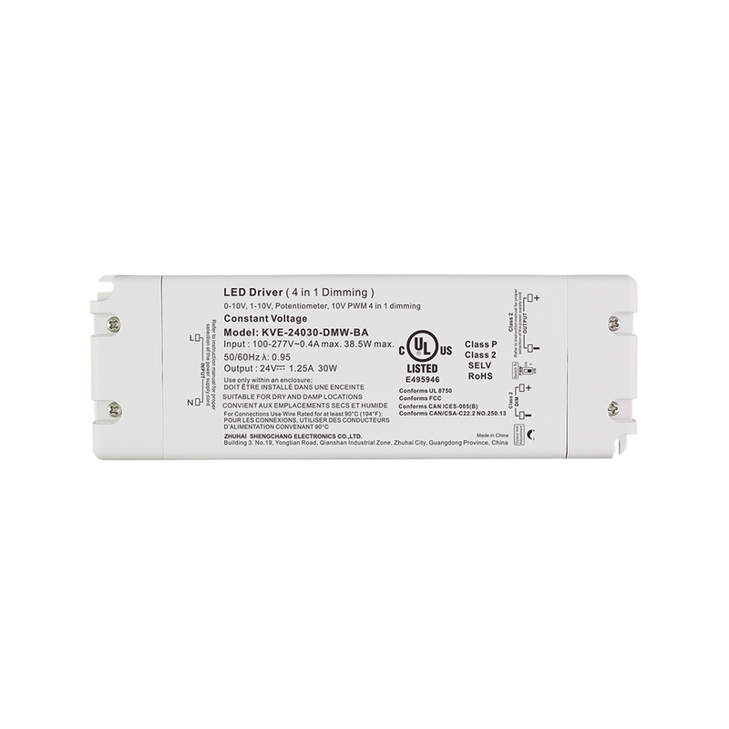 30W 60W 80W 96W 100W CV 0-10V Dimmable LED Power Supplies 12V 24V 36V 48V DC Output