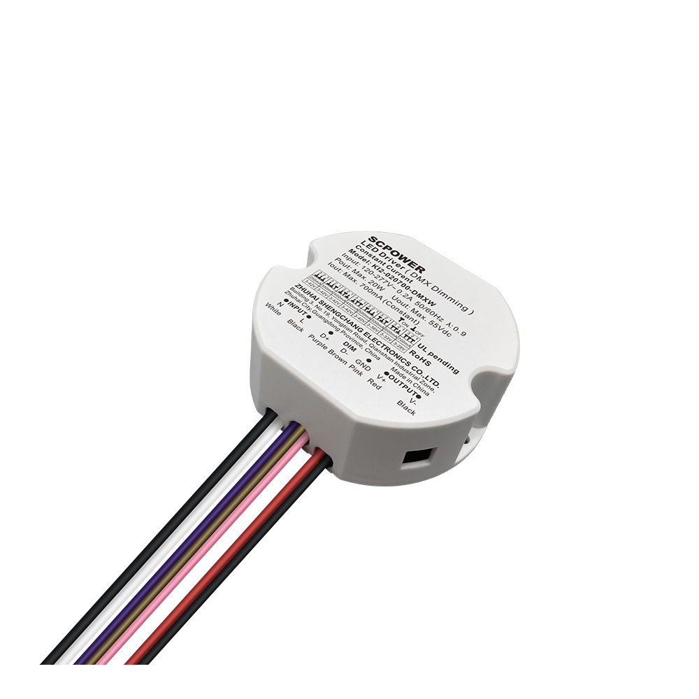 10W 15W 20W 30W 40W 50W CC DMX512 Dimmable LED Drayva Flik-fri Klas 2 Raun Shep Layt
