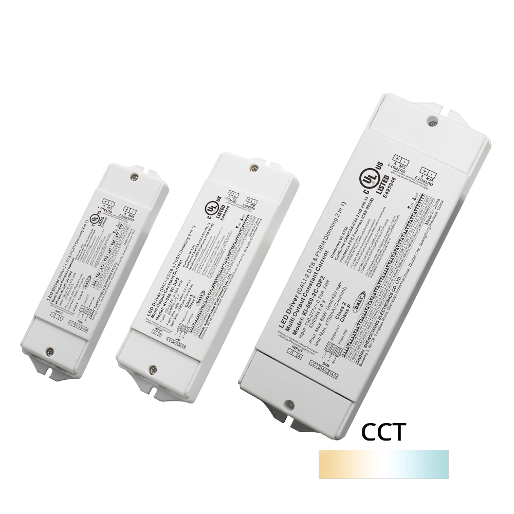 DP2 20W 40W 60W فئة 2 تيار مستمر CCT DALI 2 دفع سائق LED عكس الضوء