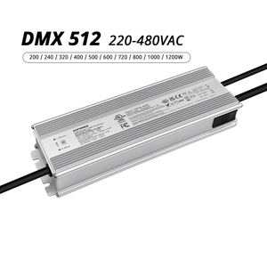 100W 150W 200W 240W 320W 400W 500W 600W 720W 800W 1200W DMX Tr&igrave;nh điều khiển LED kh&ocirc;ng c&aacute;ch ly 220-480VAC