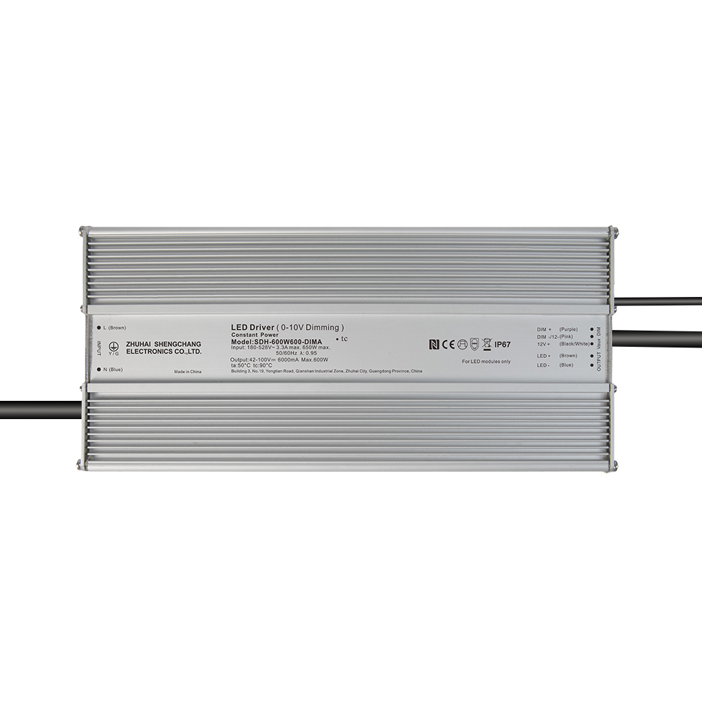 100W 150W 200W 240W 320W 480W 600W 800W 0-10V Isol&eacute;iert LED Driver 220-480V AC