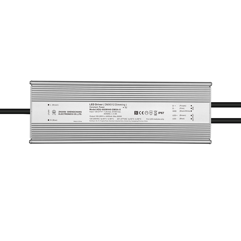 60W 100W 150W 200W 240W 320W 400W 500W 680W 800W 1000W 1200W डीएमएक्स आउटडोर एलईडी ड्राइवर 120-277VAC