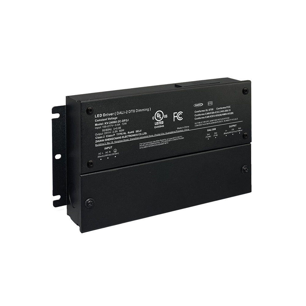 DP2 60W 75W CV CCT DALI-2 Push Dimming LED Driver mei Junction Box