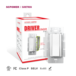 60W 96W 100W 120W 160W Konstantspannung, nicht dimmbarer Treiber + Schalter 2 in 1 12V 24V 48V Ausgang