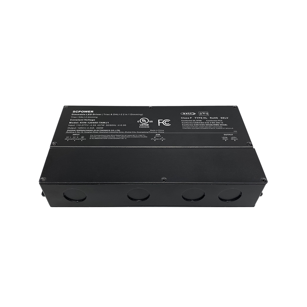 150W 200W 400W 600W CV Triak DALI-2 LED traka Napajanje 120 V 1250 5000 mA DC Vanjski