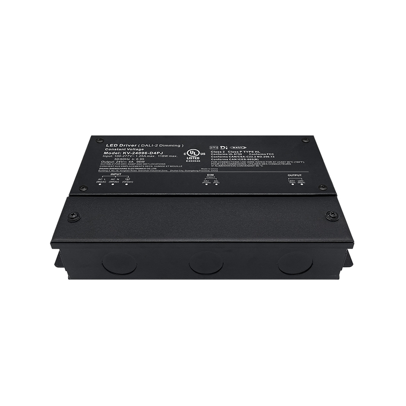 D4P 80 96 100 120 vatt CV Push DALI-2 D4i LED S&uuml;r&uuml;c&uuml; Qovşaq qutusu ilə