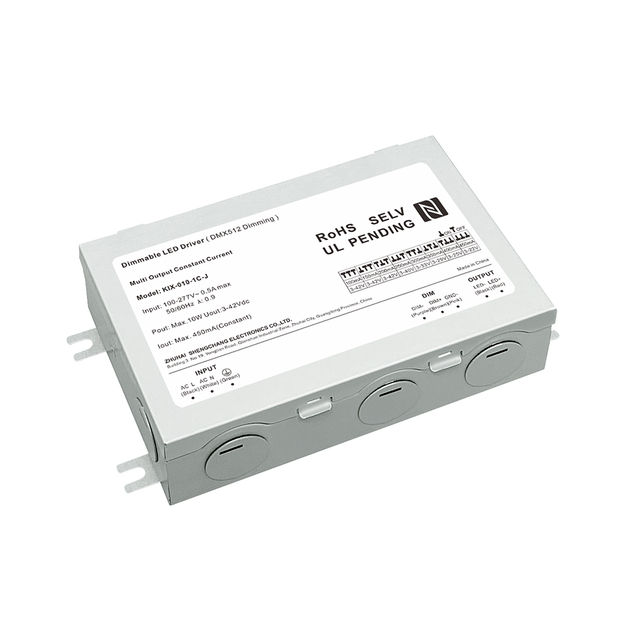 10W 20W 40W 60W डीसी आउटपुट स्थिर वर्तमान DMX512 Dimmable एलईडी ड्राइवर