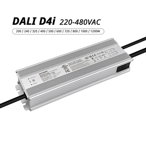 100W 150W 200W 240W 320W 400W 500W 600W 720W 800W 1200W DALI-2 D4i изоляцияланбаган LED драйвери 220-480VAC