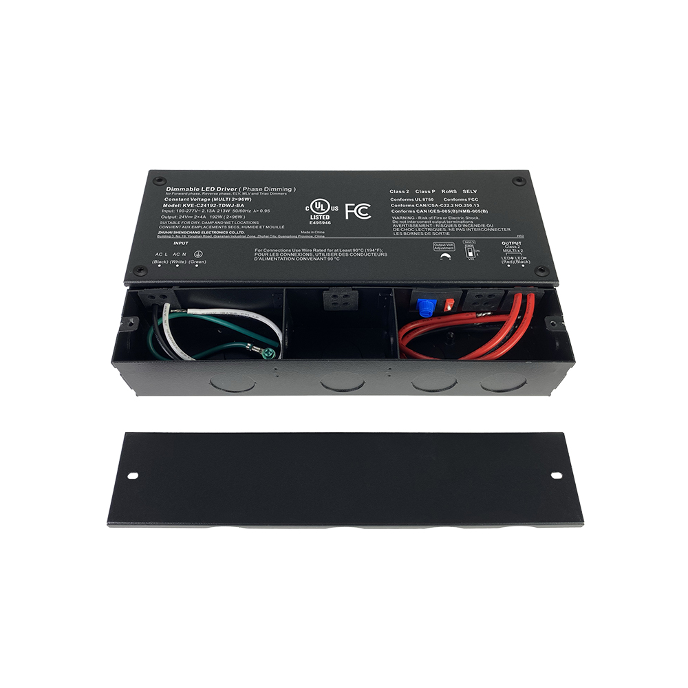 Class 2 180W 192W 288W 300W Triac Dimmable LED Power Supplies CV mat Wiring Multiple LED Strips