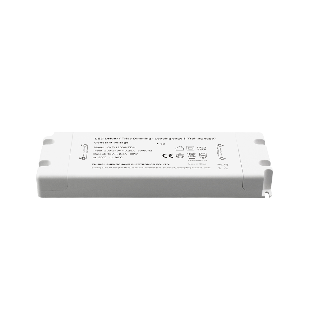 แหล่งจ่ายไฟ LED หรี่แสง CV Triac CV 30 วัตต์ไฟฟ้าแรงสูง