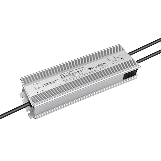100W 150W 200W 240W 320W 480W 720W 18V-422V DC DMX IP67 กันน้ำ LED ไดร์เวอร์ 120-277V AC