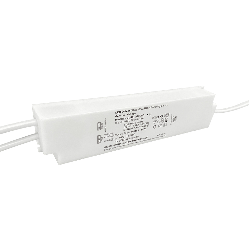 DP2 10W 20W CV DALI 2 Push LED Driver na may PVC Insulated Wire