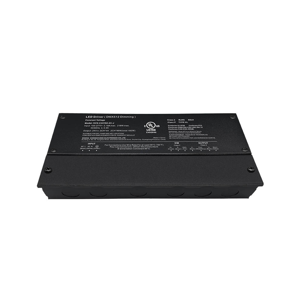 300W クラス 2 CV 調光 CW RGB RGBW RGBCW DMX 調光可能な LED ドライバー 1 2 3 4 5 チャンネル