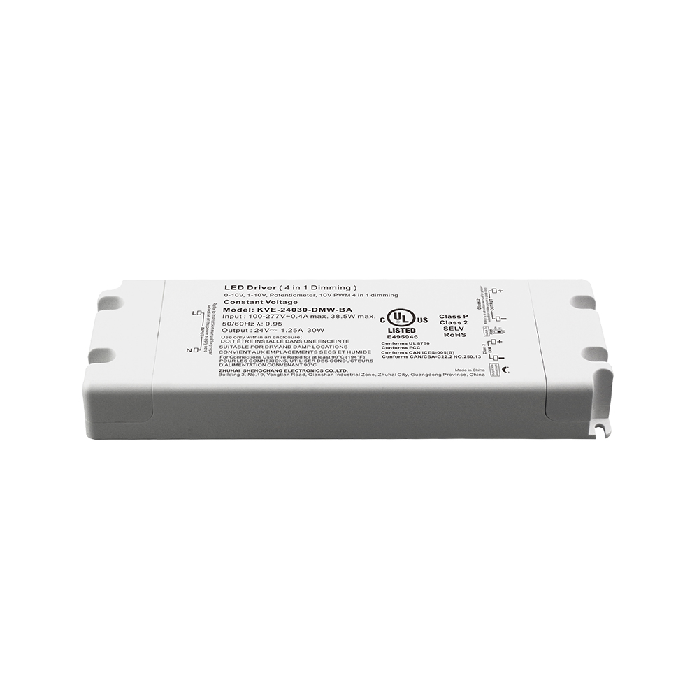 30W 60W 80W 96W 100W CV 0-10V Dimmable LED Power Supplies 12V 24V 36V 48V DC Output