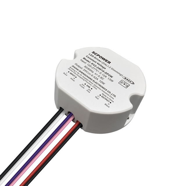 DP2 10W 15W 20W 25W 30W 40W CV Class 2 Class P عكس الضوء LED سائق سائق البلاستيك الدائري في مصنع فيتنام