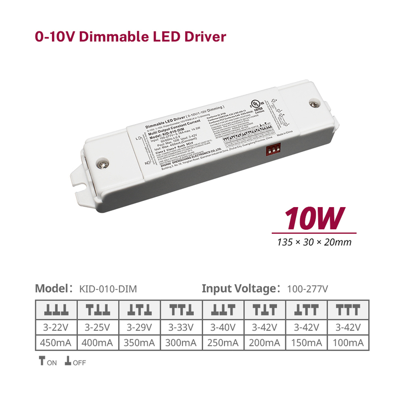 10 W 20 W 40 W 60 W konstantni tok 0-10 V zatemnitev LED napajalnik za stropne luči
