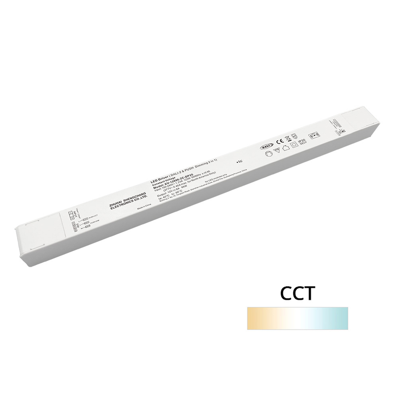 DP2 96W 100W CV CCT PUSH DALI-2 LED Driver Ultra Slim Dali DT8 en DT6