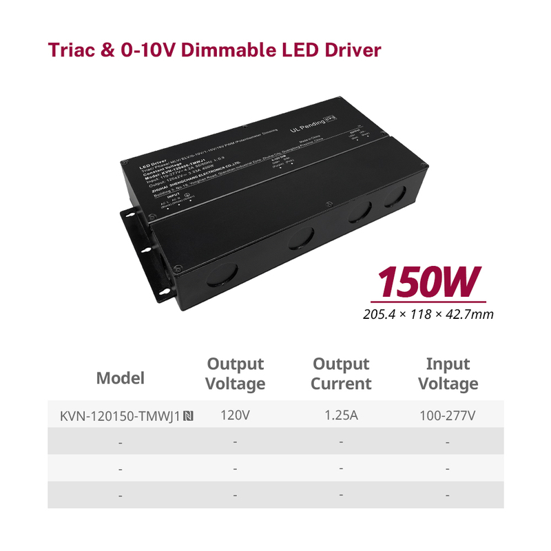 150W 200W 400W 600W CV Triac 0 10V LED Strip Amasannyalaze agakola ku USA US CA Okutunda